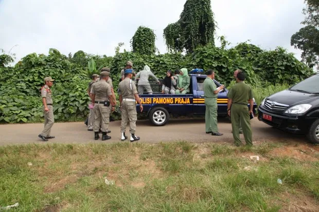 Sebelas PNS Terjaring Razia